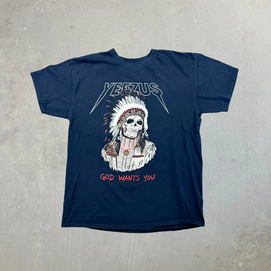 F- '13 Kanye West Yeezus God Wants You Tee sold by HG Vintage