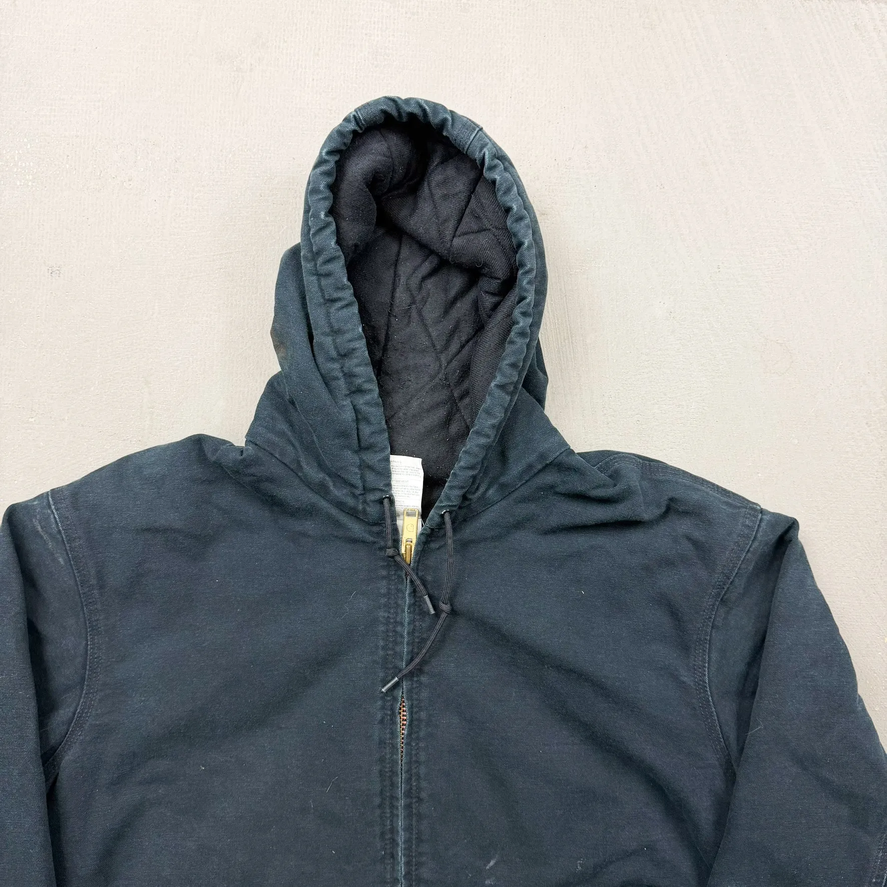 F- Vintage Carhartt Active Quilt Lined Hooded Work Jacket sold by HG Vintage product image thumbnail 2