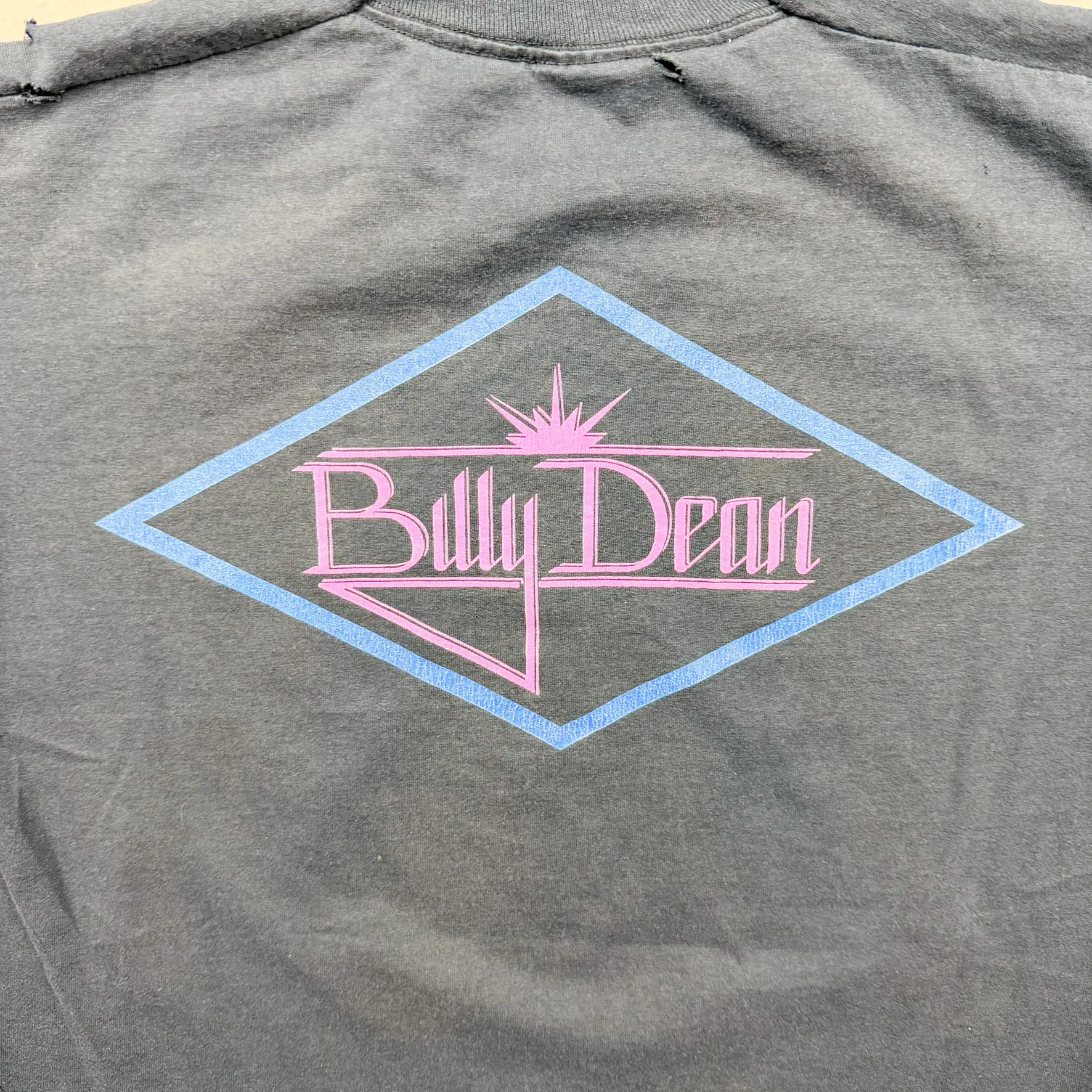 F- Vintage '92 Billy Dean Graphic Made In USA Single Stitch Tee sold by HG Vintage product image thumbnail 5