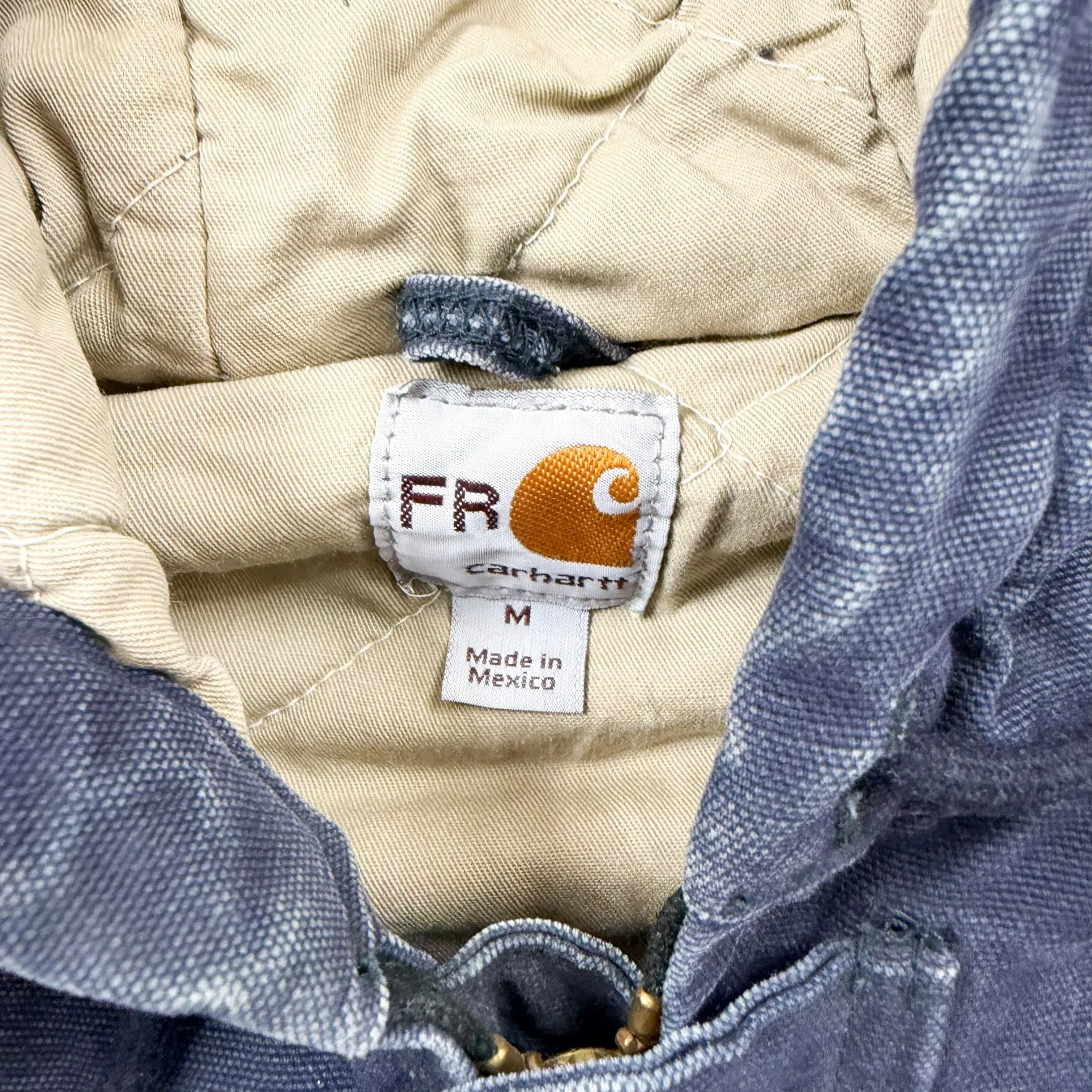 F- Vintage Carhartt Active Fire Resistant Quilt Lined Hooded Work Jacket sold by HG Vintage product image thumbnail 5