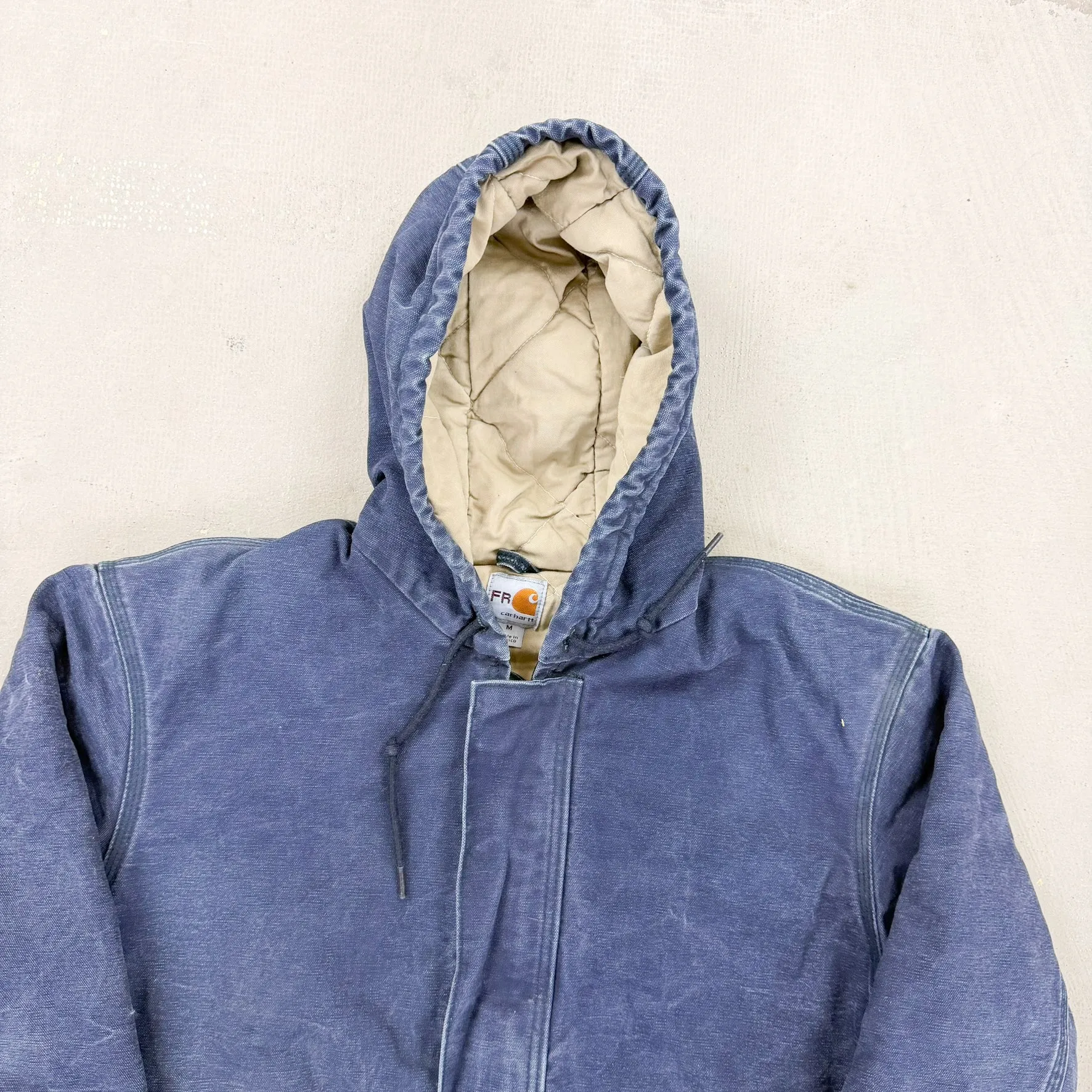 F- Vintage Carhartt Active Fire Resistant Quilt Lined Hooded Work Jacket sold by HG Vintage product image thumbnail 2