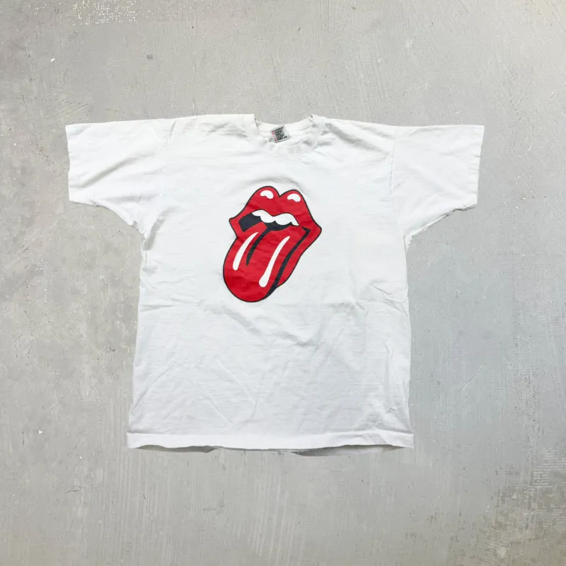 F- Vintage '94-95 Rolling Stones Voodoo Lounge Tongue Made In Canada Single Stitch Tee sold by HG Vintage