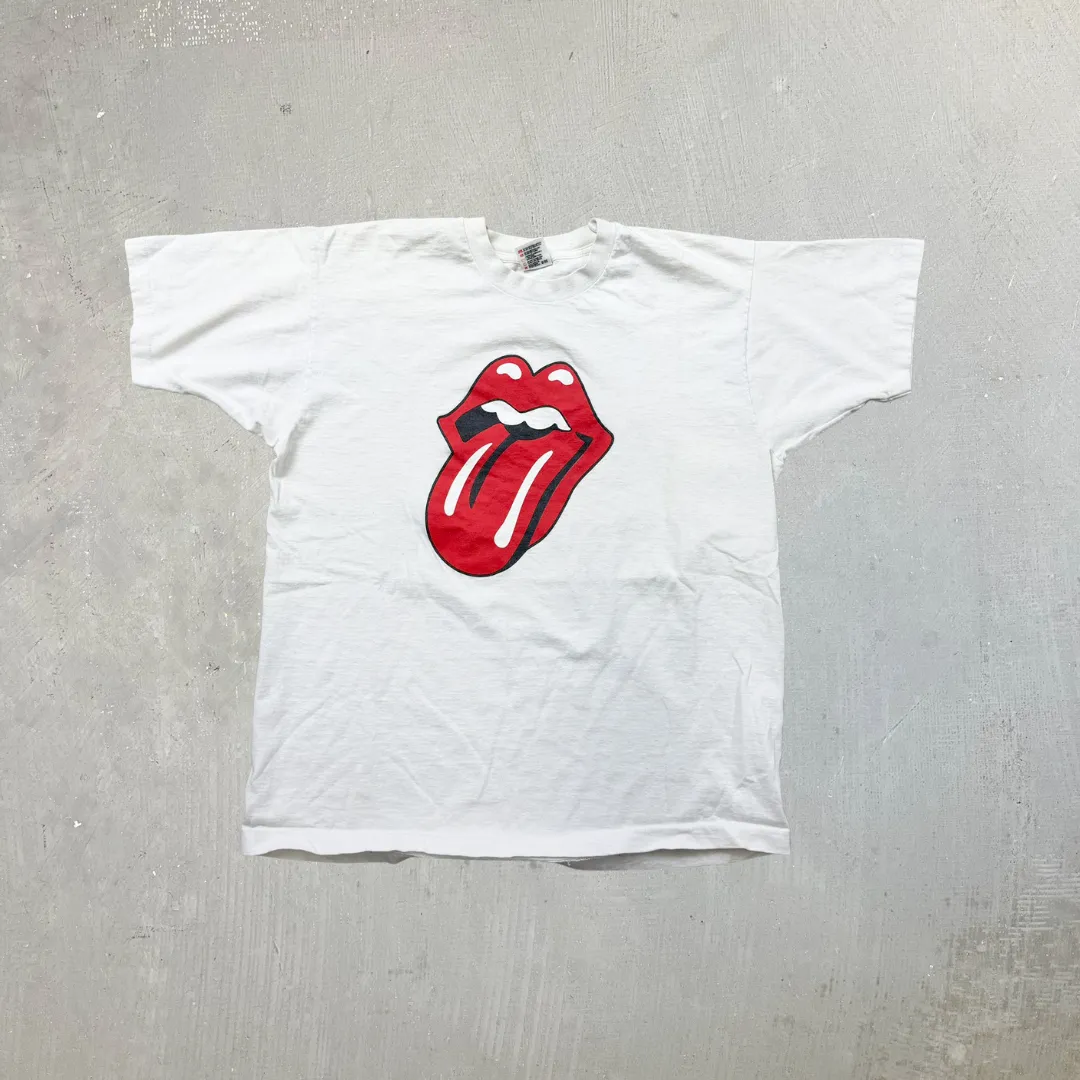 F- Vintage '94-95 Rolling Stones Voodoo Lounge Tongue Made In Canada Single Stitch Tee sold by HG Vintage