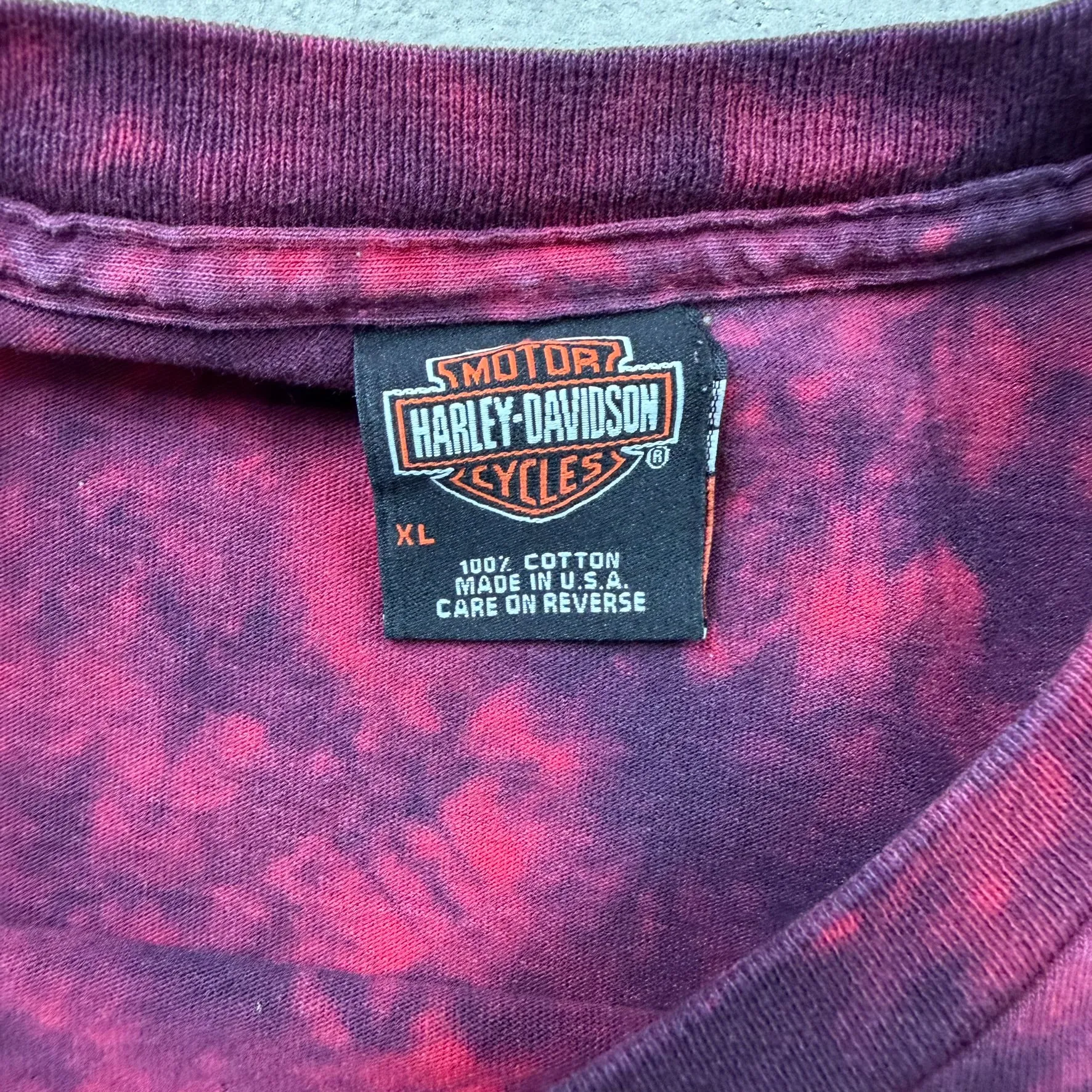 F- Vintage '05 Harley Davidson Savannah Acid Wash Made In USA Single Stitch Tee sold by HG Vintage product image thumbnail 5