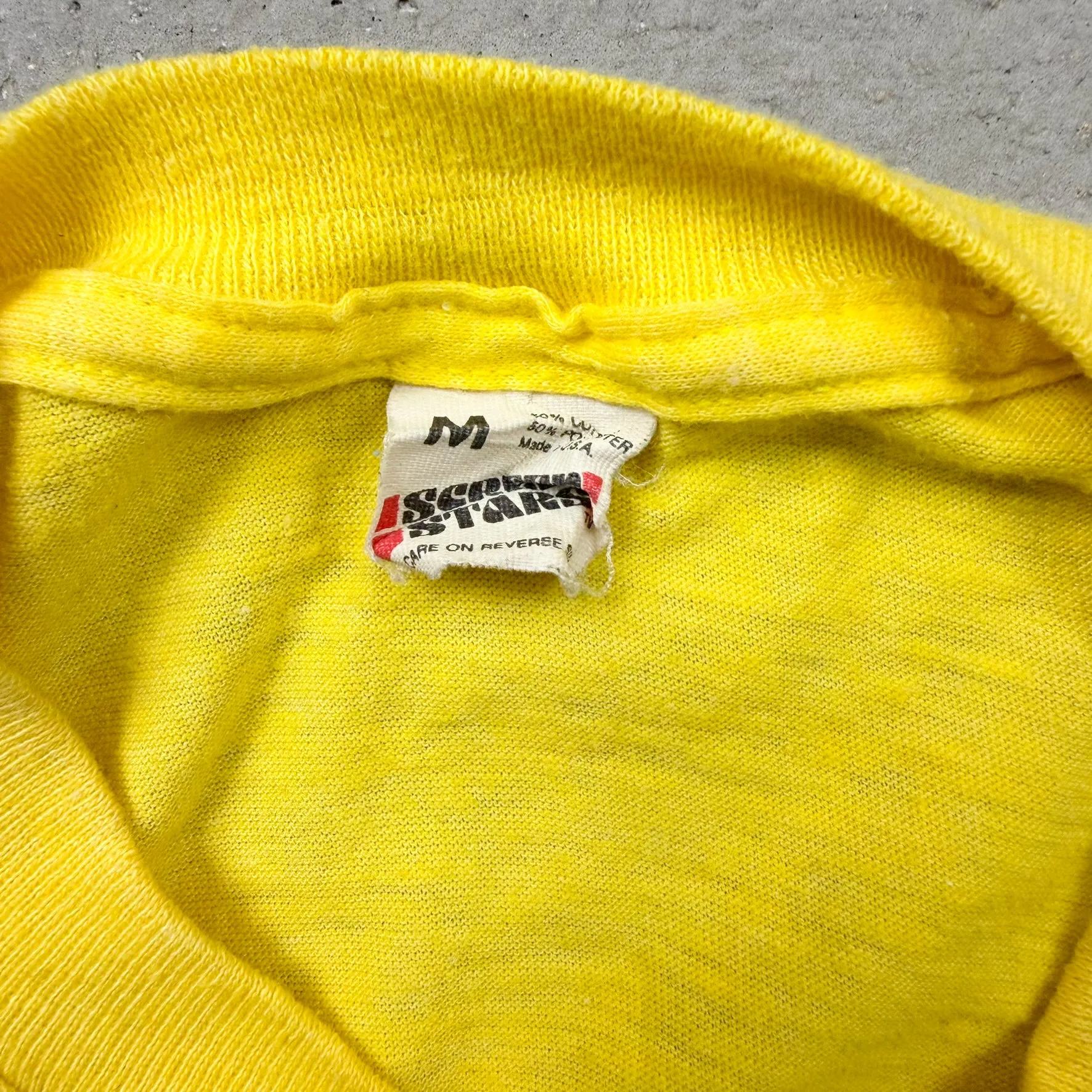 F- Vintage '84 Hey Where's The Beef? Graphic & Text Made In USA Single Stitch Tee sold by HG Vintage product image thumbnail 4