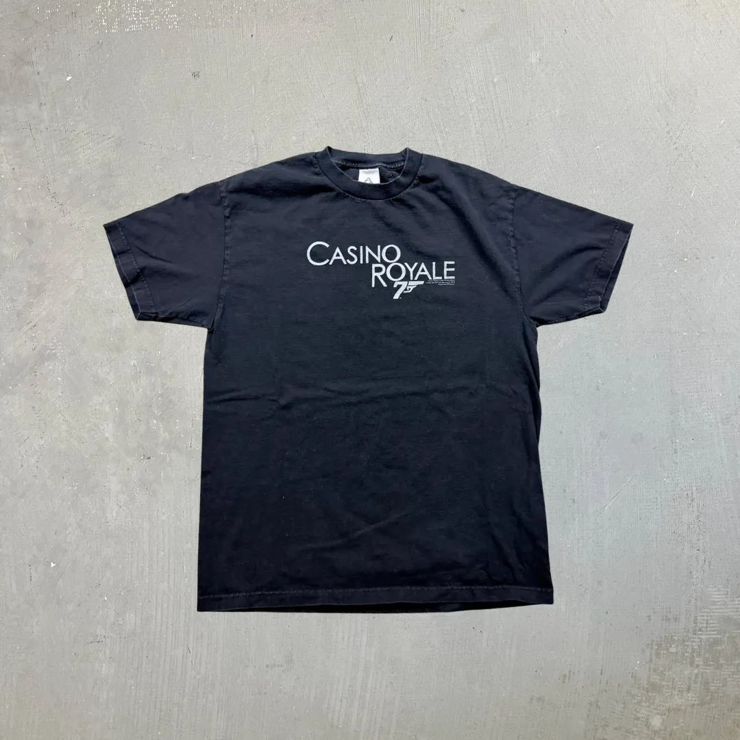 F- Vintage '06 James Bond 007 Casino Royale Promo Tee sold by HG Vintage