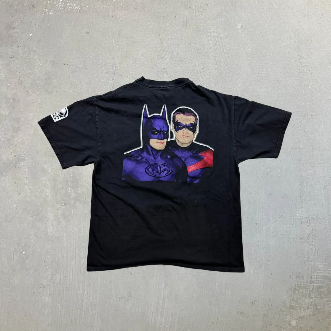 F- Vintage '97 DC Comics Batman & Robin Taco Bell Promo Tee sold by HG Vintage product image thumbnail 3