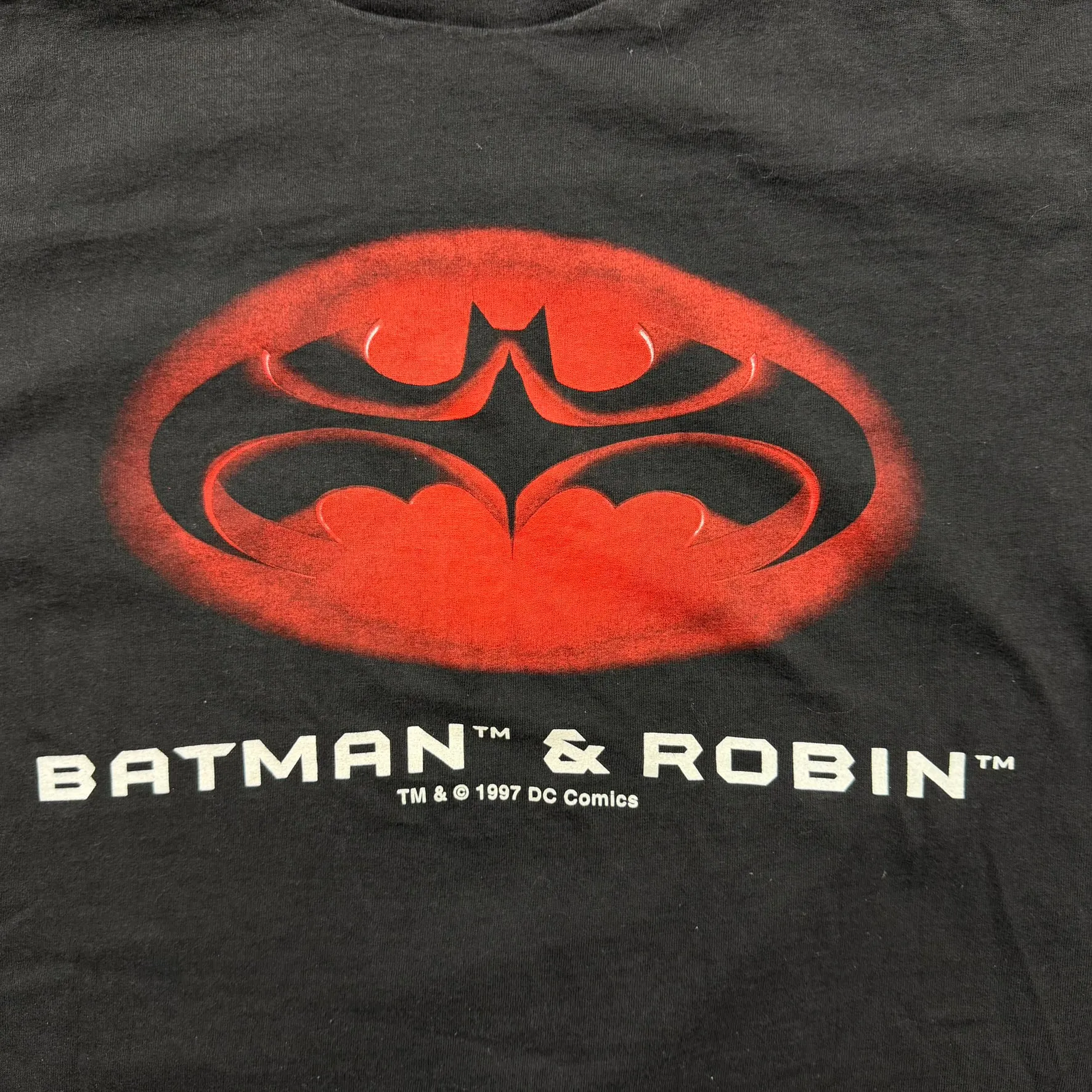 F- Vintage '97 DC Comics Batman & Robin Taco Bell Promo Tee sold by HG Vintage product image thumbnail 2