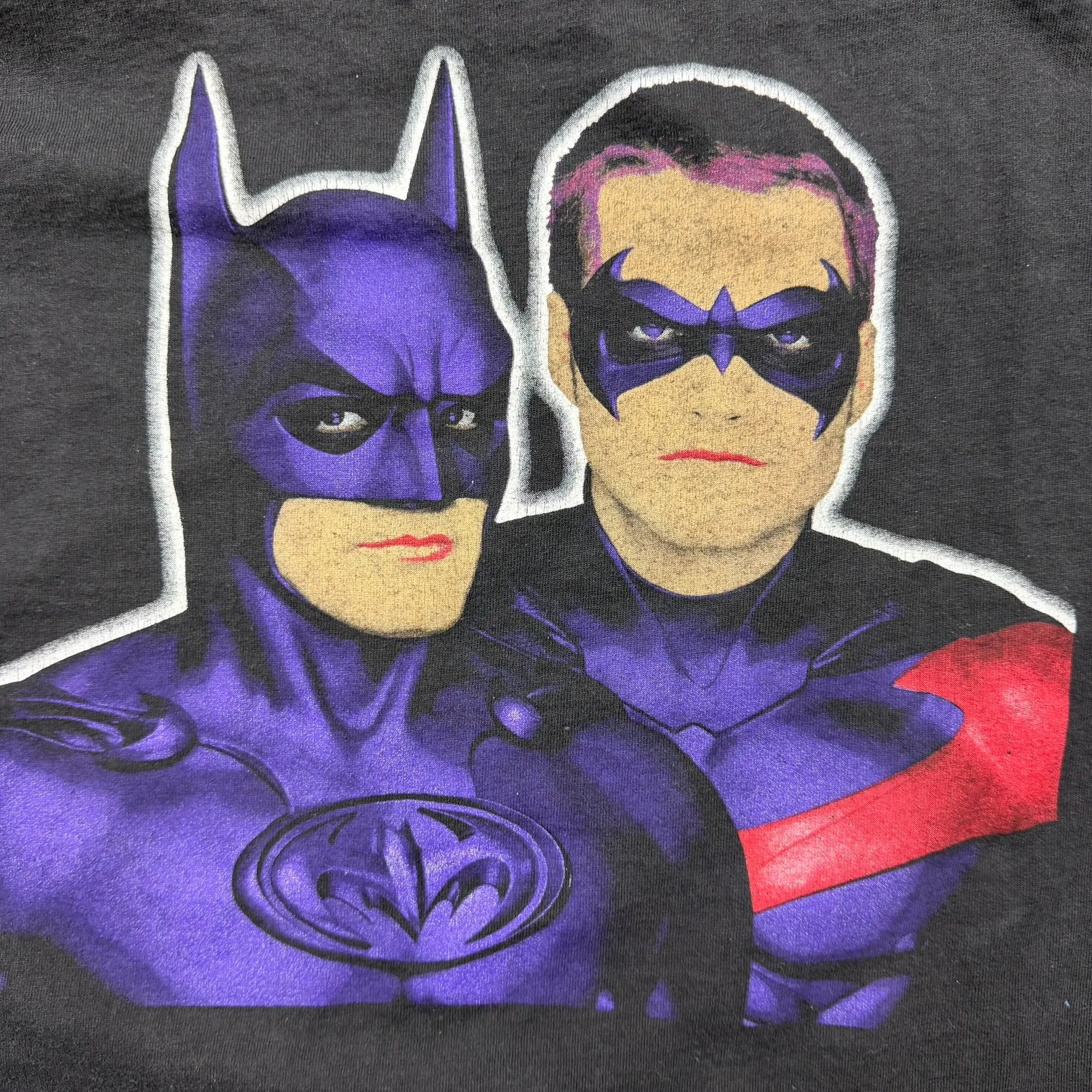 F- Vintage '97 DC Comics Batman & Robin Taco Bell Promo Tee sold by HG Vintage product image thumbnail 4