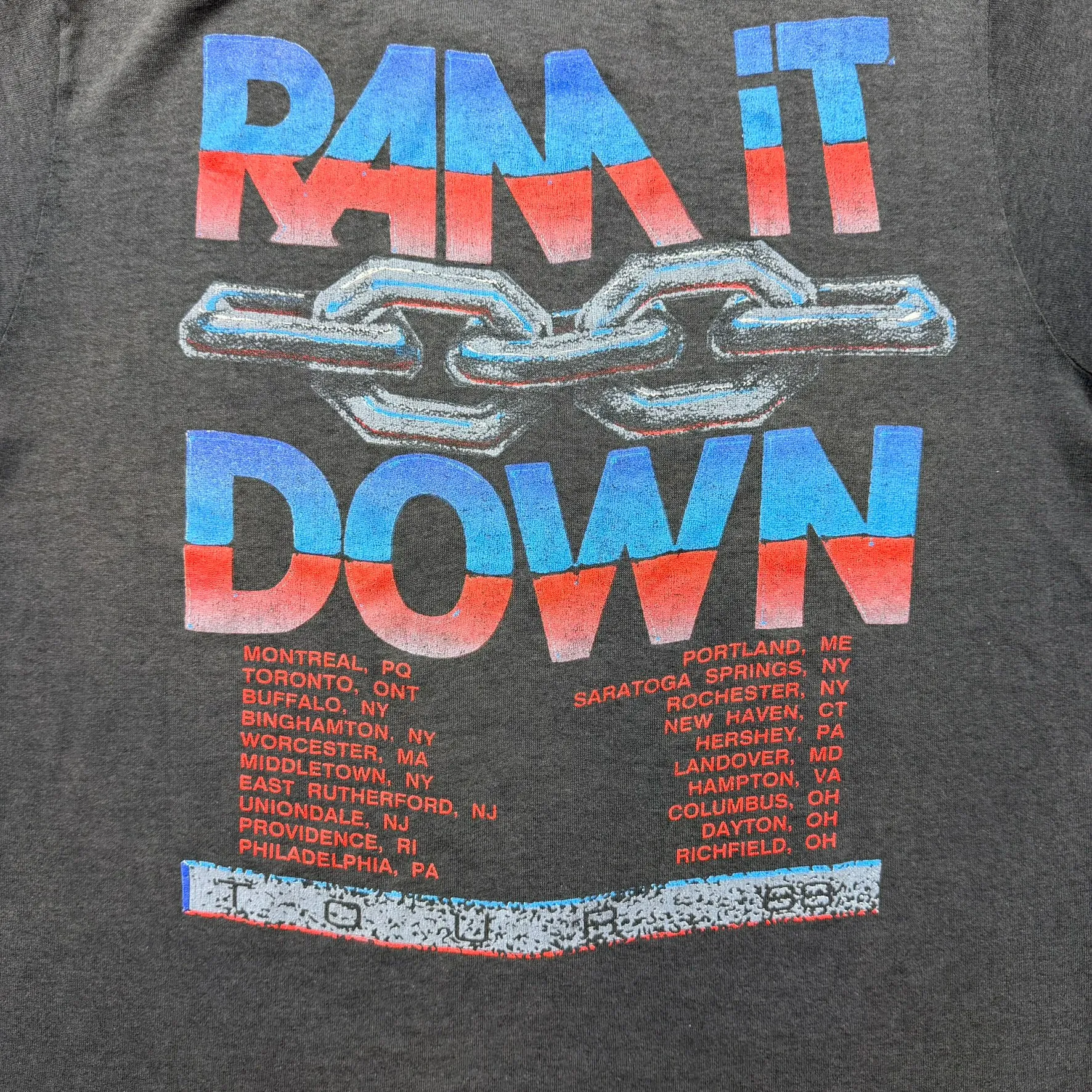 F- Vintage '88 Judas Priest Ram It Down Tour Picture Made In USA Single Stitch Tee sold by HG Vintage product image thumbnail 4