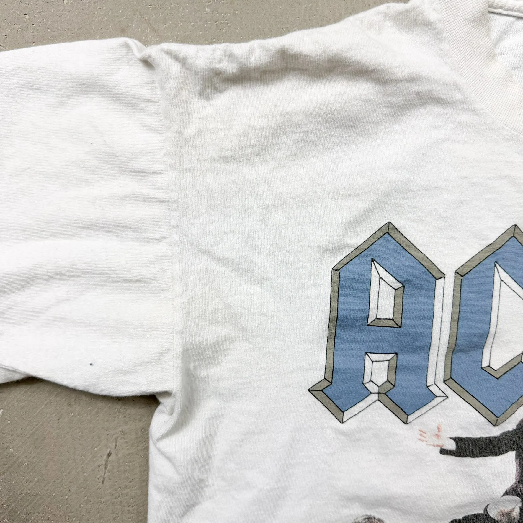 F- Vintage '96 AC/DC World Tour Brockum Tag Made In USA Single Stitch Tee sold by HG Vintage product image thumbnail 5