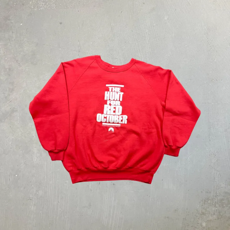 F- Vintage '90 Paramount The Hunt For Red October Promo Crewneck sold by HG Vintage
