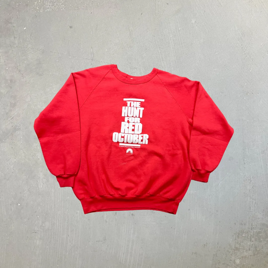 F- Vintage '90 Paramount The Hunt For Red October Promo Crewneck sold by HG Vintage
