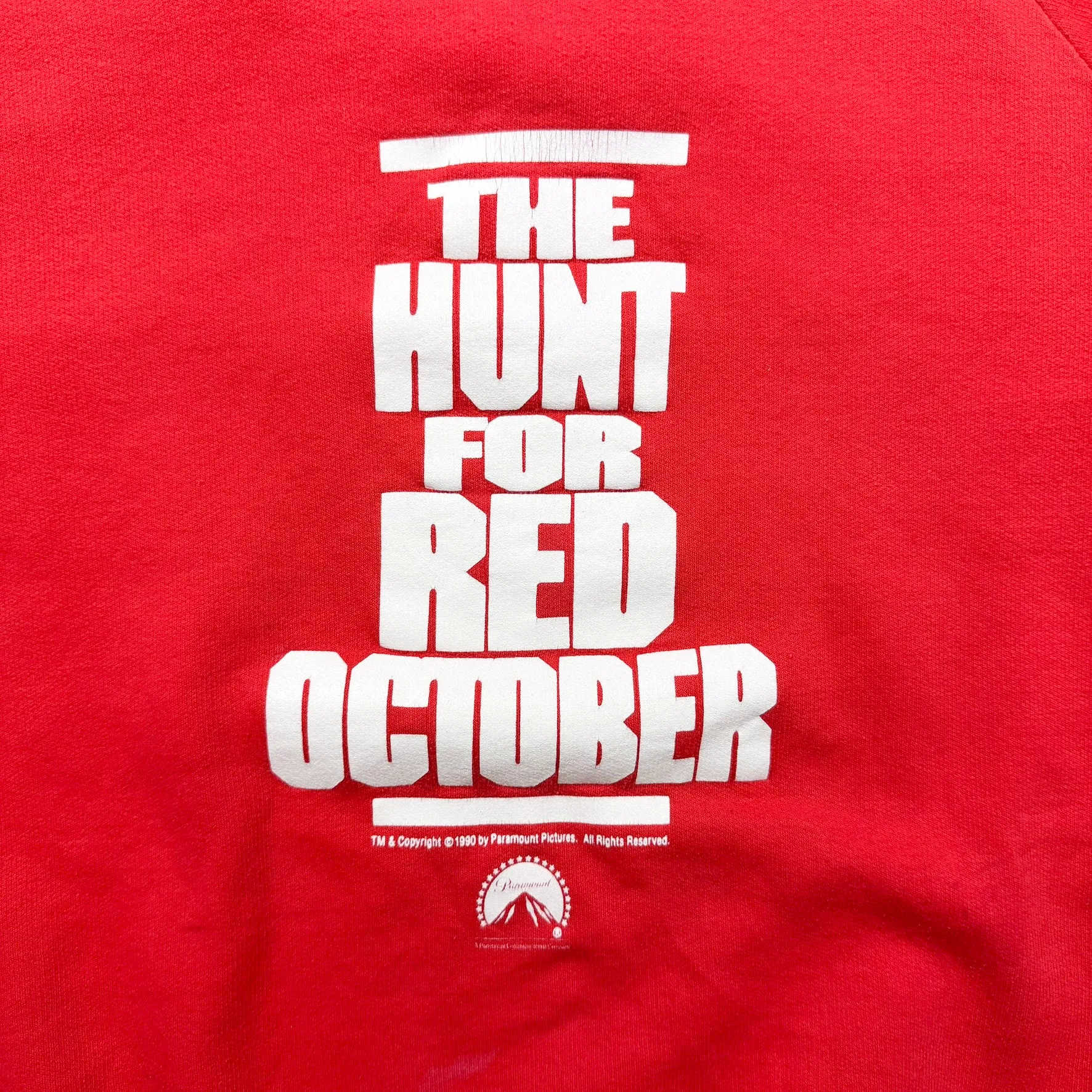 F- Vintage '90 Paramount The Hunt For Red October Promo Crewneck sold by HG Vintage product image thumbnail 2
