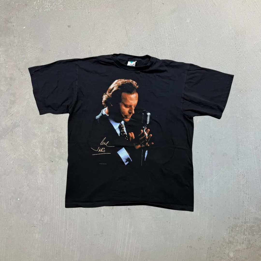 F- Vintage '94 Julio Iglesias Tour Picture Tee sold by HG Vintage