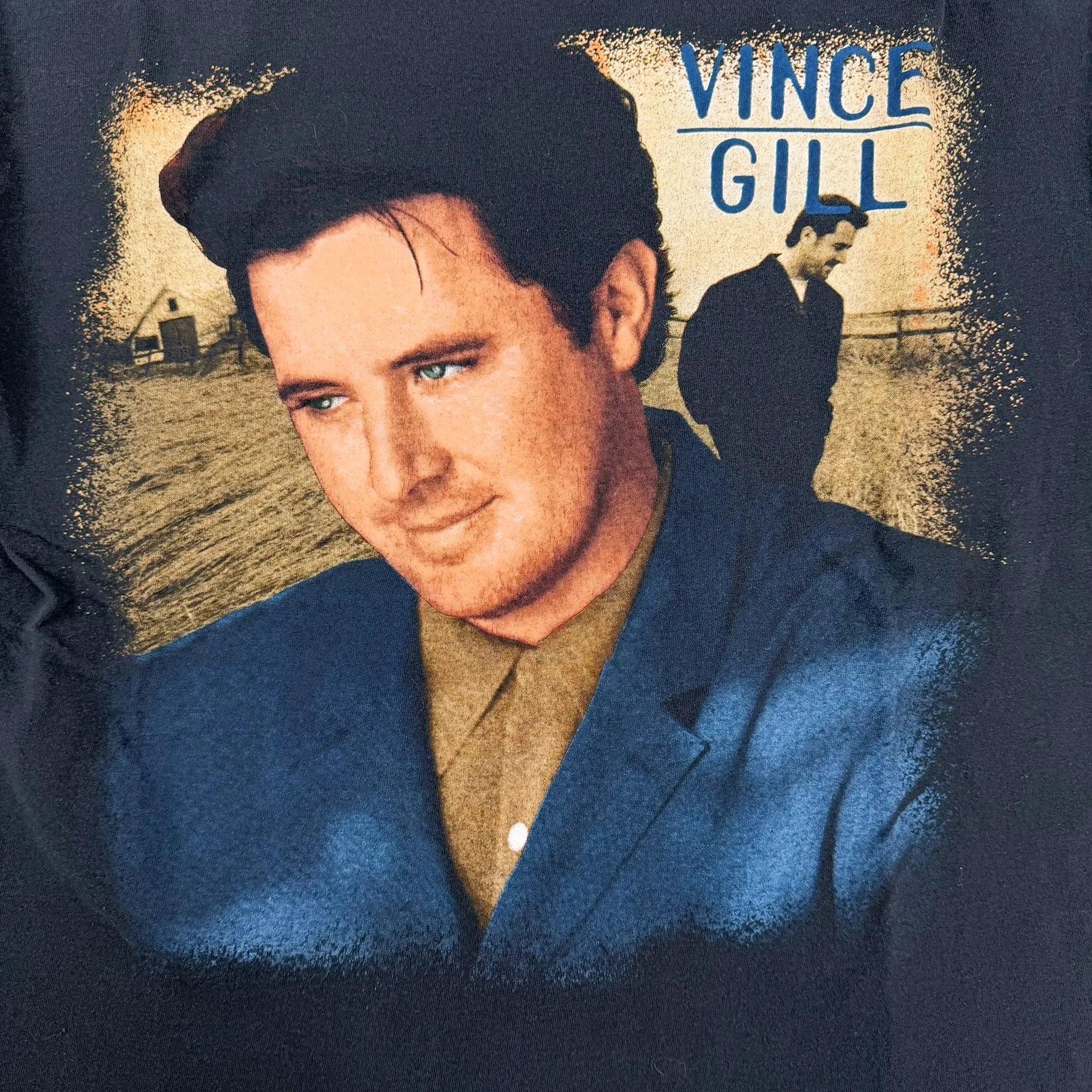 F- Vintage Vince Gill Picture Tour Single Stitch Tee sold by HG Vintage product image thumbnail 2