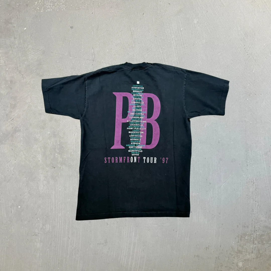 F- Vintage '97 Paul Brandt Picture Tour Made In USA Single Stitch Tee sold by HG Vintage product image thumbnail 3