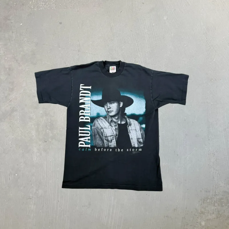 F- Vintage '97 Paul Brandt Picture Tour Made In USA Single Stitch Tee sold by HG Vintage