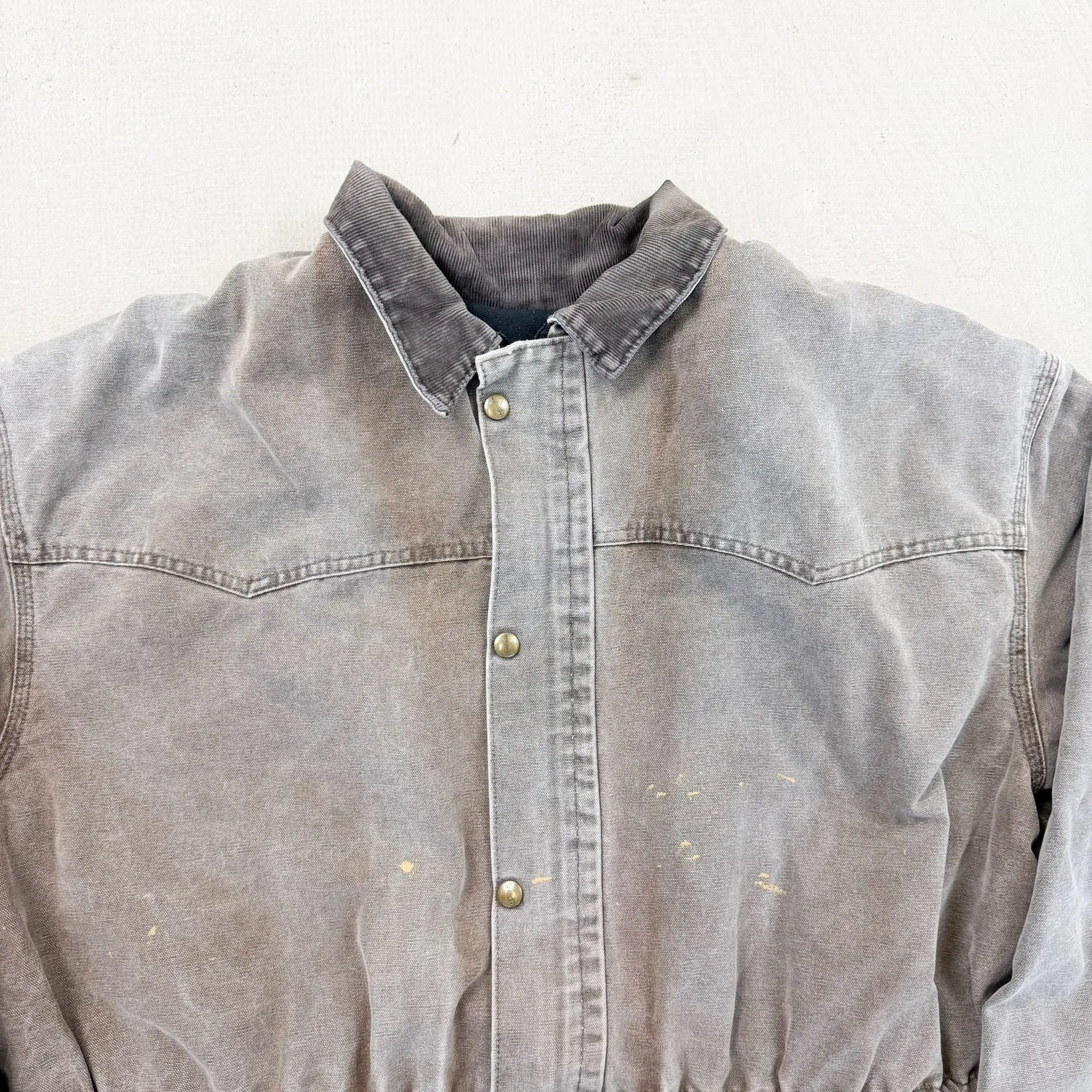 F- Vintage Carhartt Made In USA Blanket Lined Chore Work Jacket sold by HG Vintage product image thumbnail 2