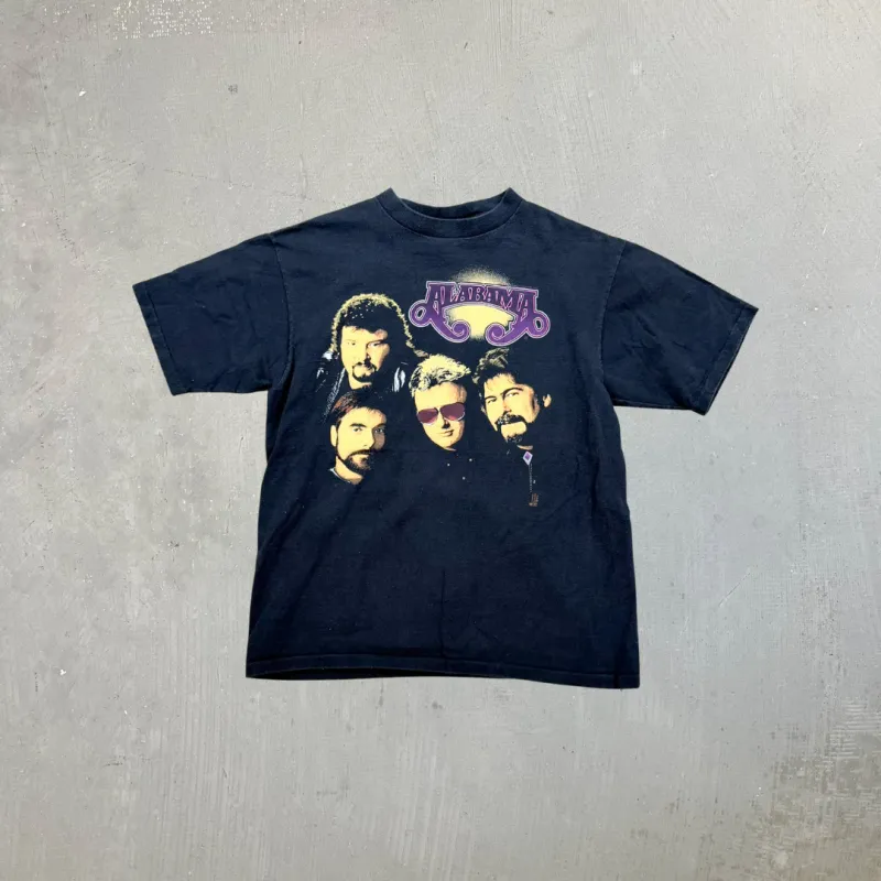 F- Vintage '92 Alabama Picture Graphic Made In USA Single Stitch Tee sold by HG Vintage