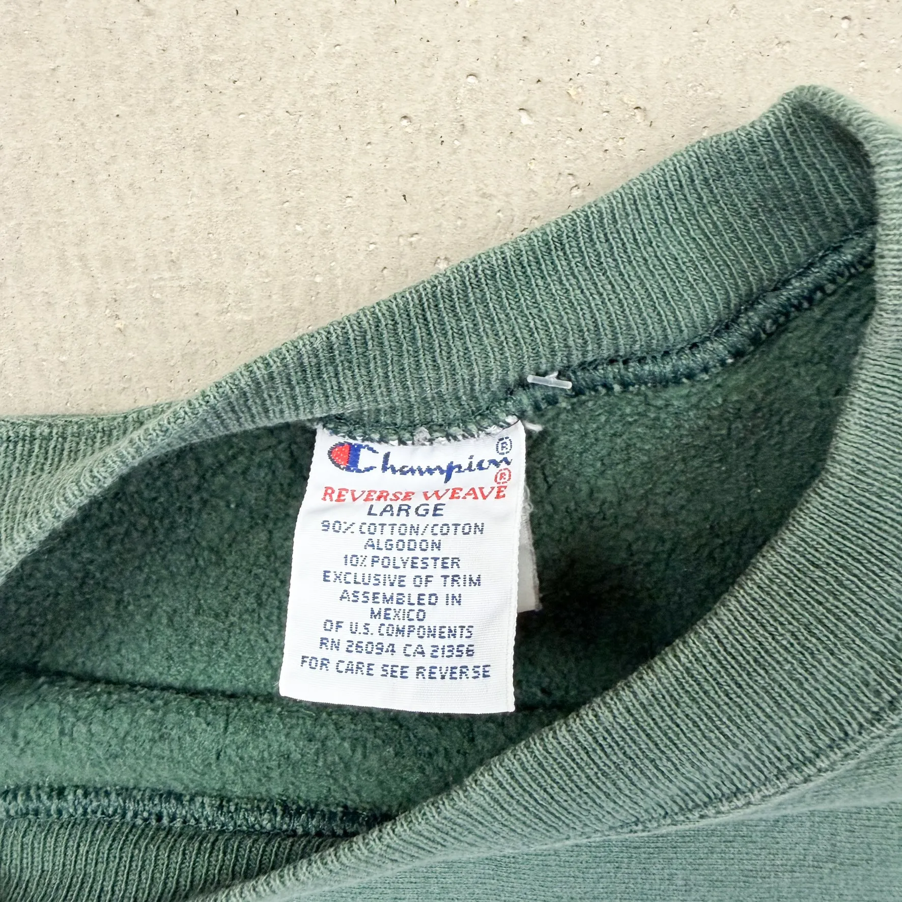 F- Vintage 90s Champion Reverse Weave Radford Text Crewneck sold by HG Vintage product image thumbnail 3