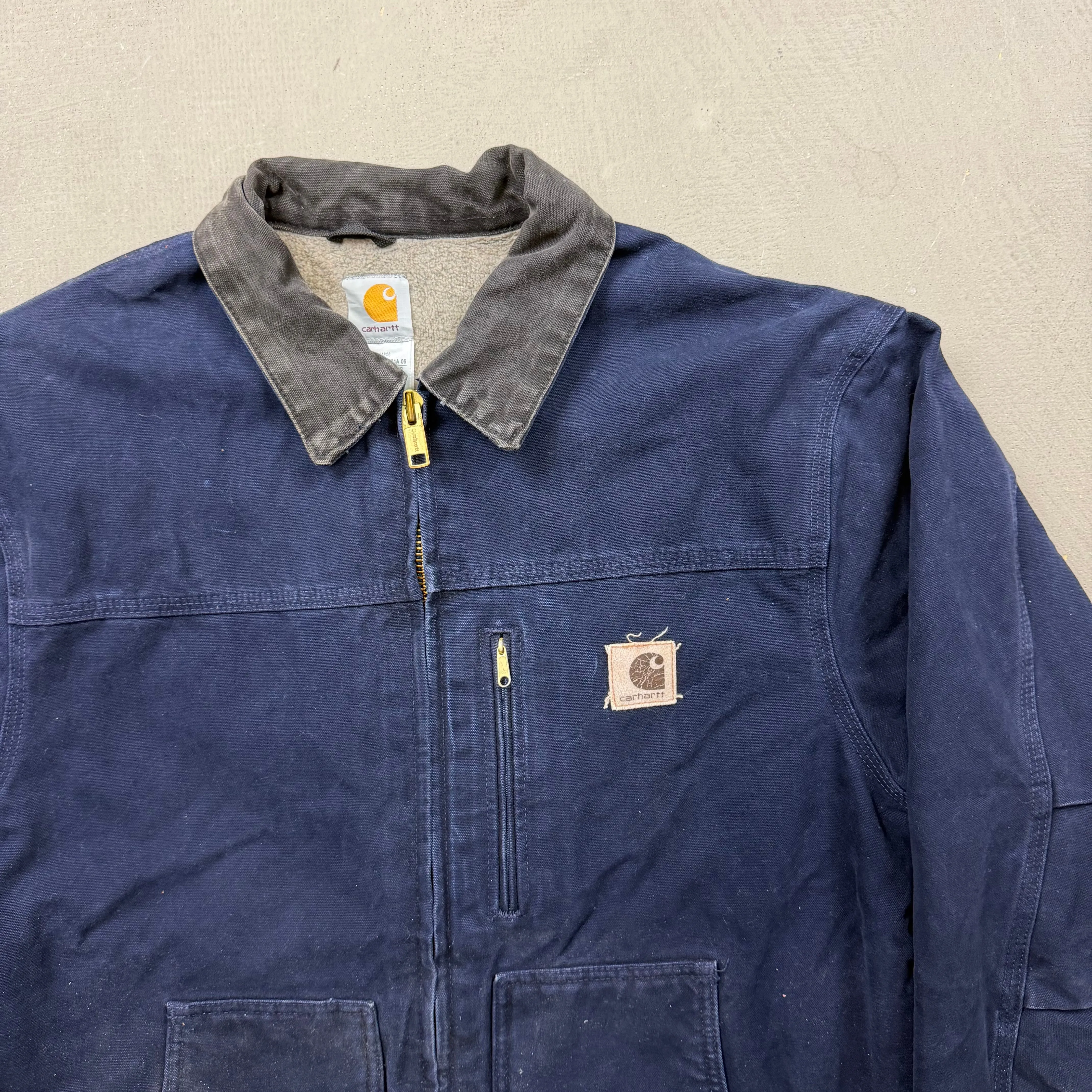 F- Vintage Carhartt Blanket Lined Duck Ridge Work Jacket sold by HG Vintage product image thumbnail 4