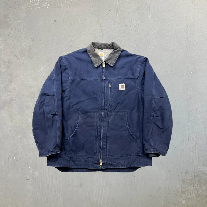 F- Vintage Carhartt Blanket Lined Duck Ridge Work Jacket sold by HG Vintage