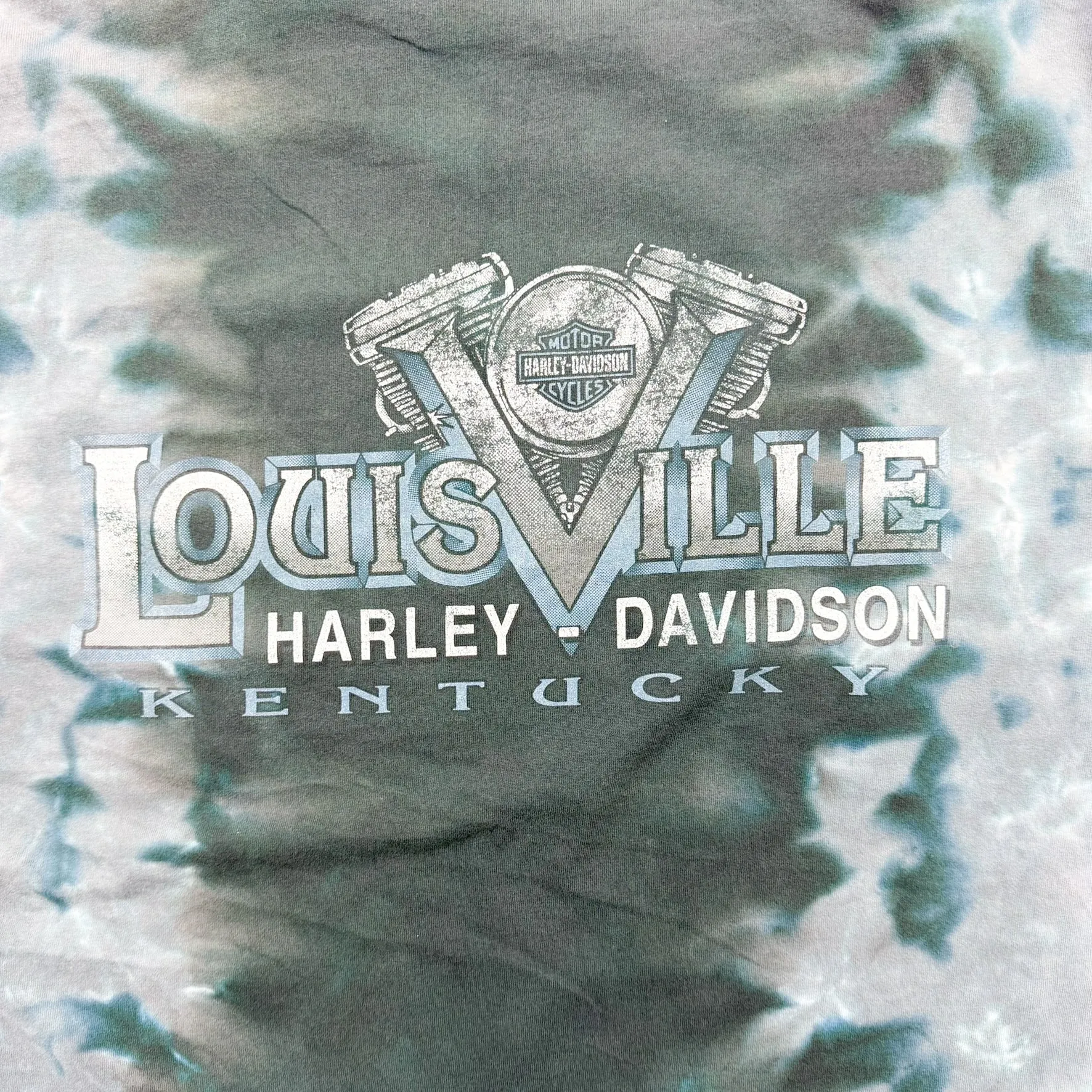 F- Vintage Harley Davidson Louisville Kentucky Made In USA Single Stitch Tee sold by HG Vintage product image thumbnail 4