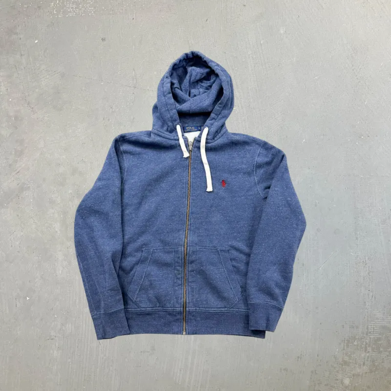 F- Vintage Polo Ralph Lauren Zip Up Hoodie sold by HG Vintage