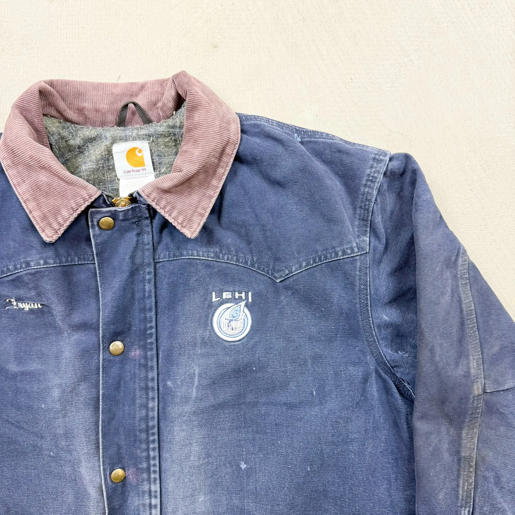 F- Vintage Carhartt Blanket Lined Chore Work Jacket sold by HG Vintage product image thumbnail 5