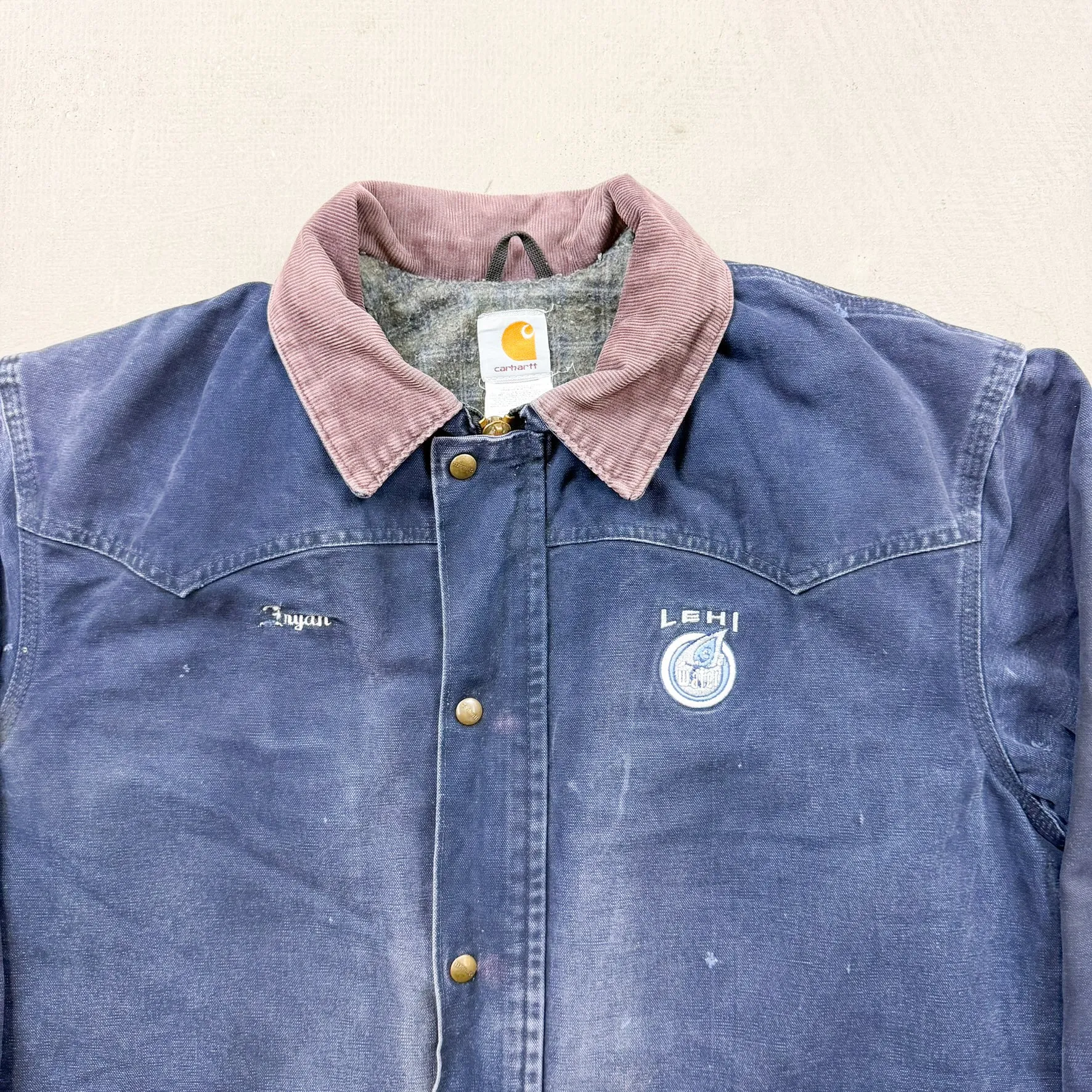 F- Vintage Carhartt Blanket Lined Chore Work Jacket sold by HG Vintage product image thumbnail 2