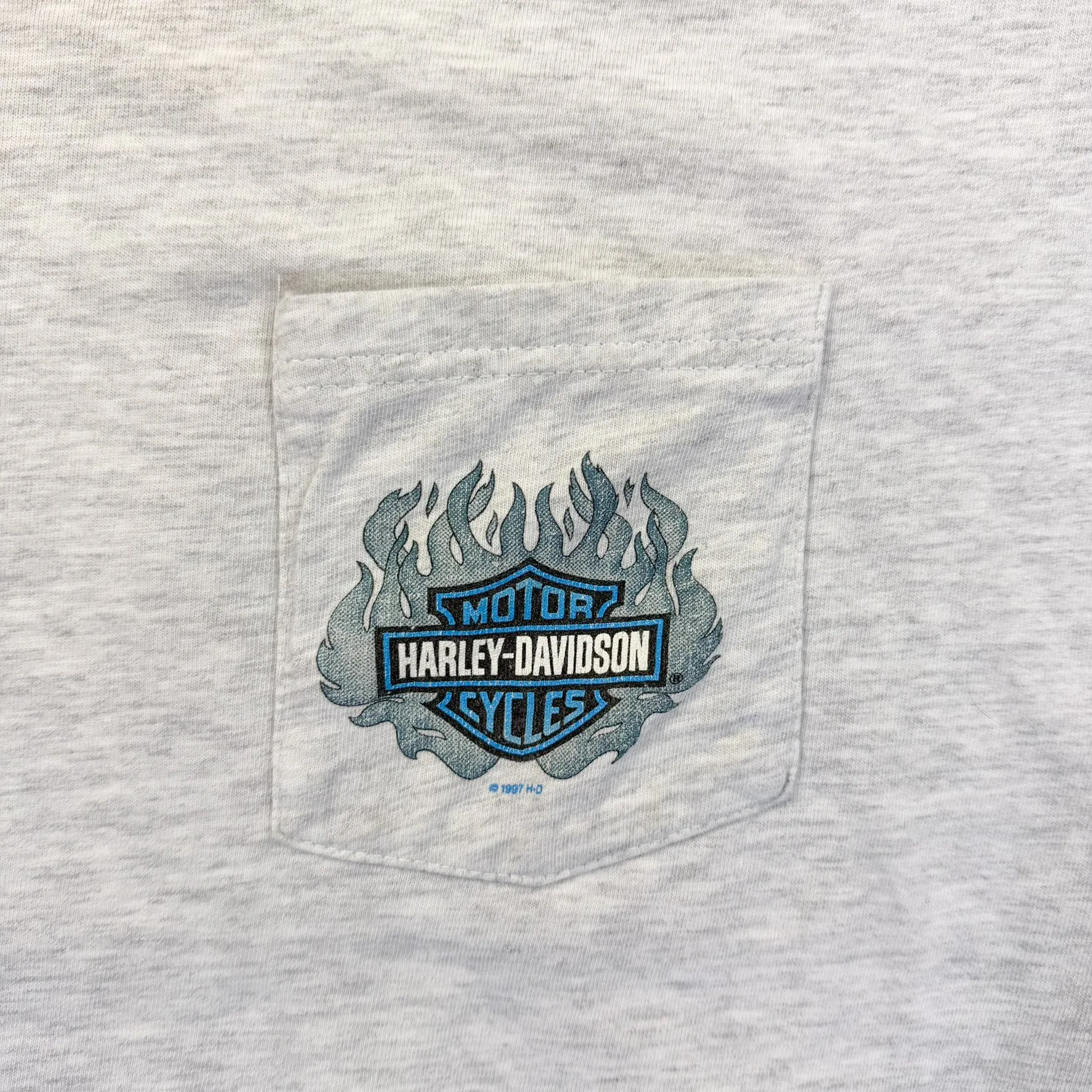 F- Vintage '97 Harley Davidson Savannah Single Stitch Pocket Tee - XL sold by HG Vintage product image thumbnail 2