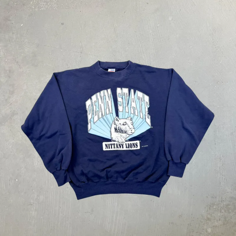 F- Vintage Penn State  Nittany Lions Graphic Made In USA Crewneck sold by HG Vintage