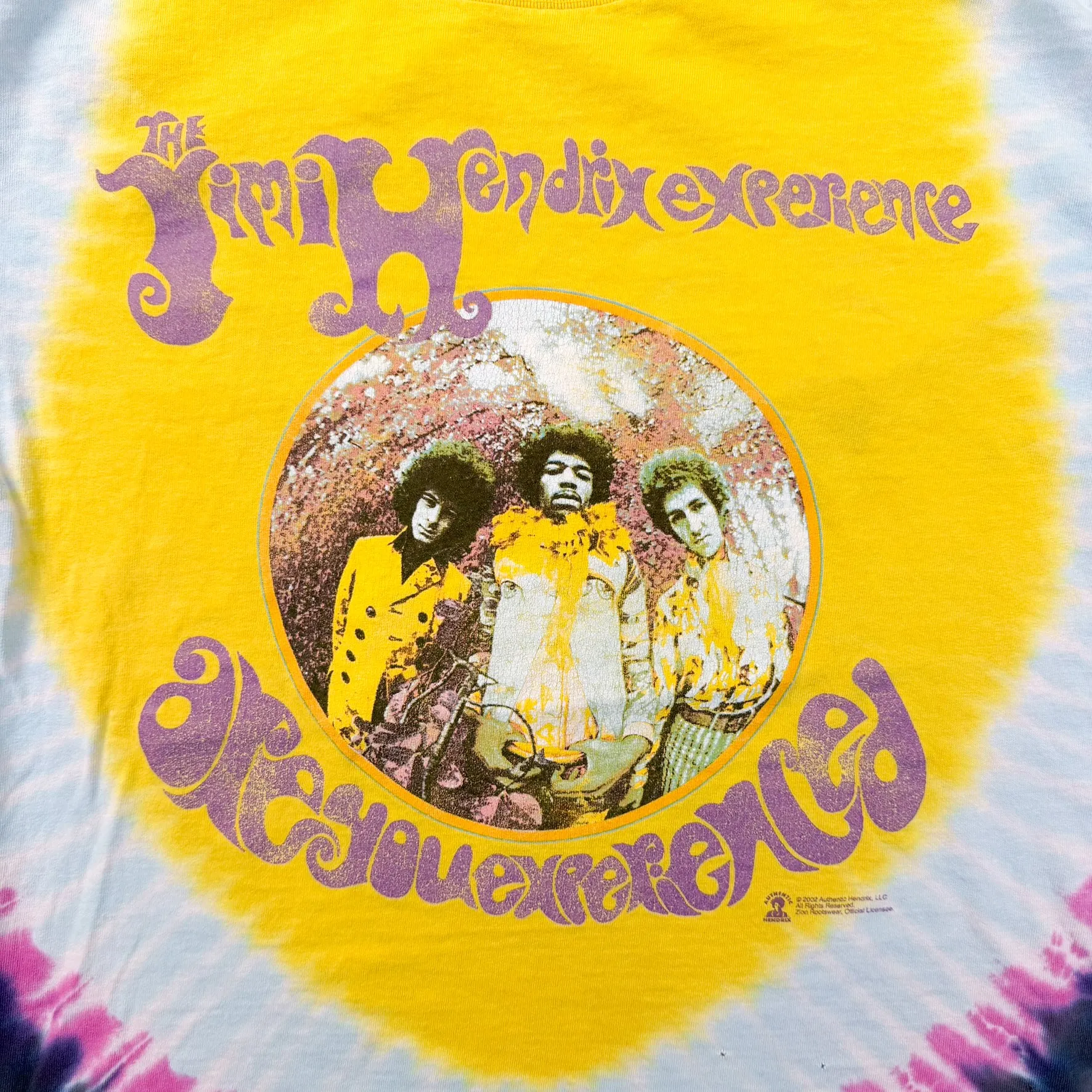 F- Vintage '02 The Jimi Hendrix Experience Graphic Tee sold by HG Vintage product image thumbnail 2