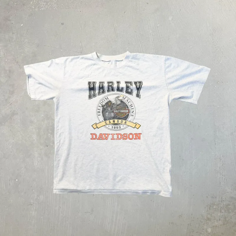 F- Vintage Harley Davidson Niagara On The Lake Single Stitch Tee sold by HG Vintage