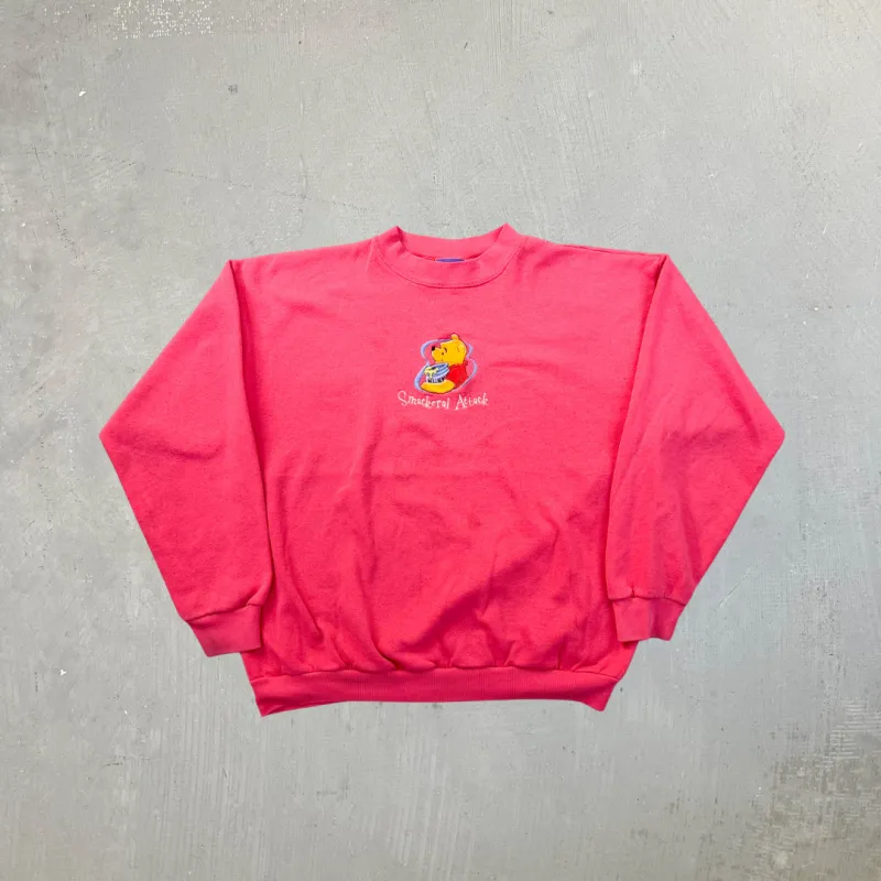 F- Vintage Disney Winnie The Pooh Embroidered Character Crewneck sold by HG Vintage