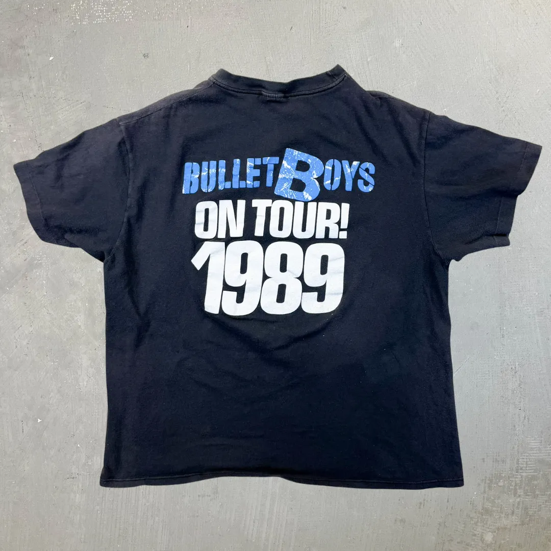 F- Vintage '89 Bullet Boys Picture Tour Made In USA Single Stitch Tee - XL sold by HG Vintage product image thumbnail 3
