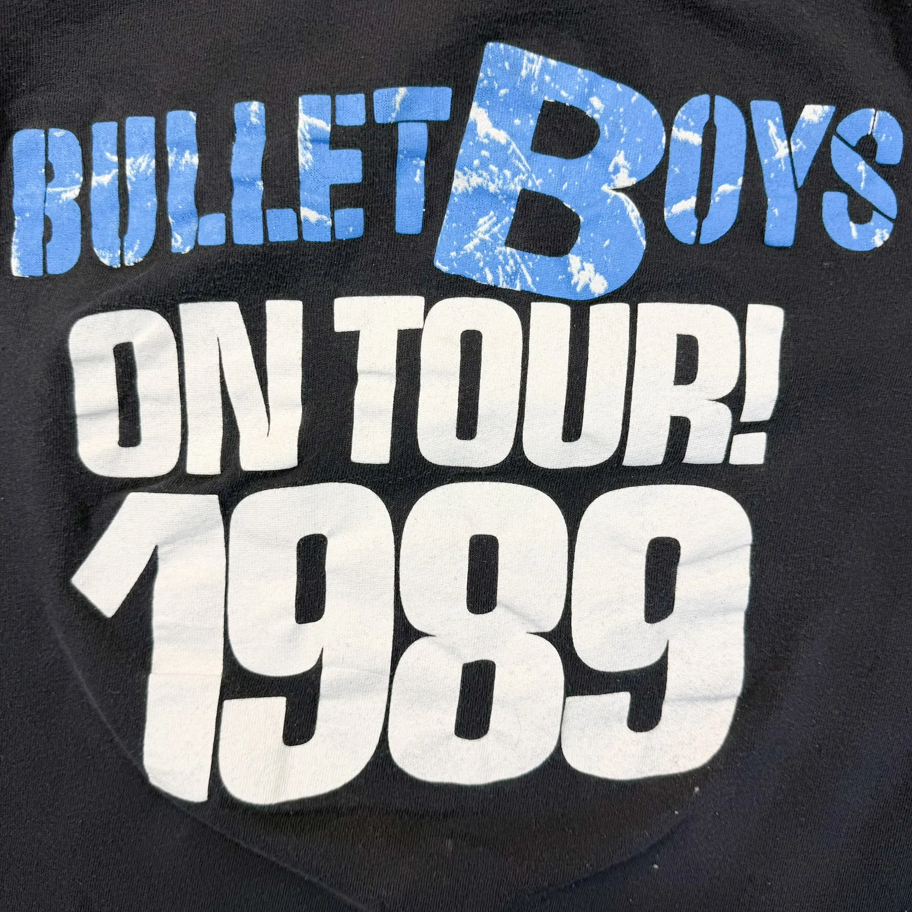 F- Vintage '89 Bullet Boys Picture Tour Made In USA Single Stitch Tee - XL sold by HG Vintage product image thumbnail 4