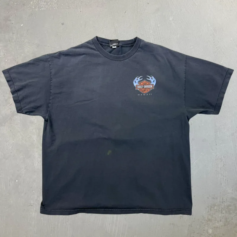 F- Vintage Harley Davidson Hawaii Graphic Tee - 2XL sold by HG Vintage