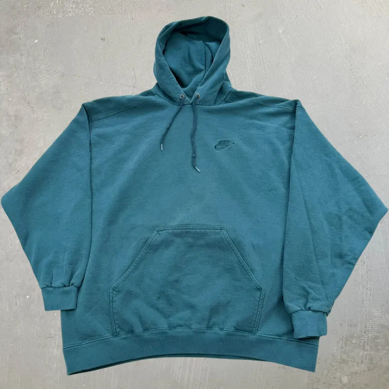 F- Vintage 90s Nike Slap Diving Made In USA Hoodie - XL made by HG Vintage