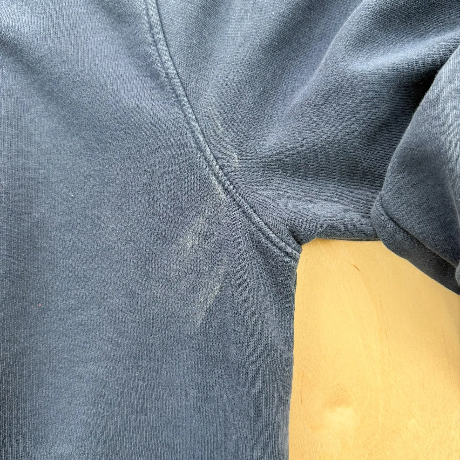 F- Vintage Nike Embroidered Swoosh Chest Navy Crewneck - 2XL sold by HG Vintage product image thumbnail 3