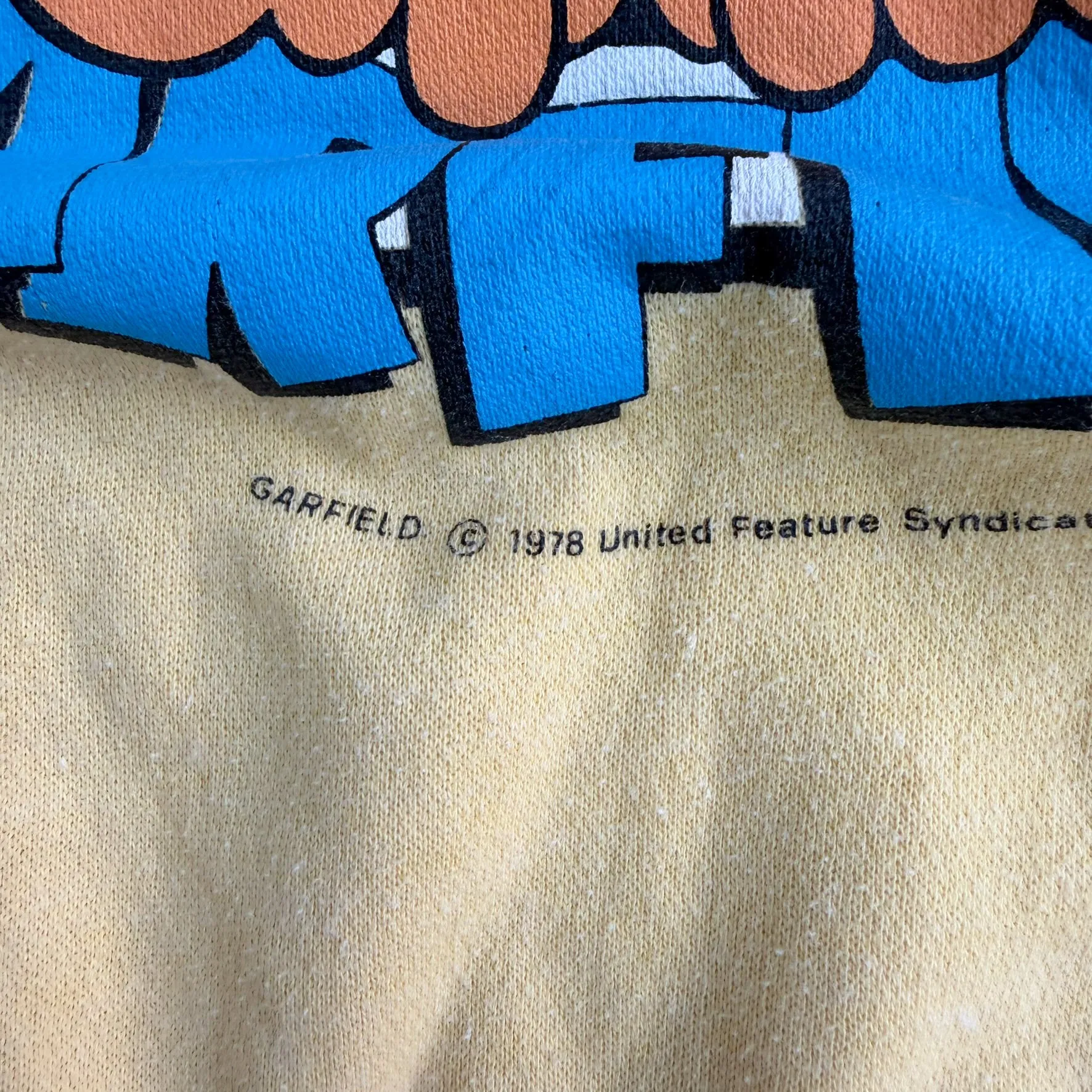 F- Vintage '78 Garfield 100% Pure Graphic Crewneck - M sold by HG Vintage product image thumbnail 5