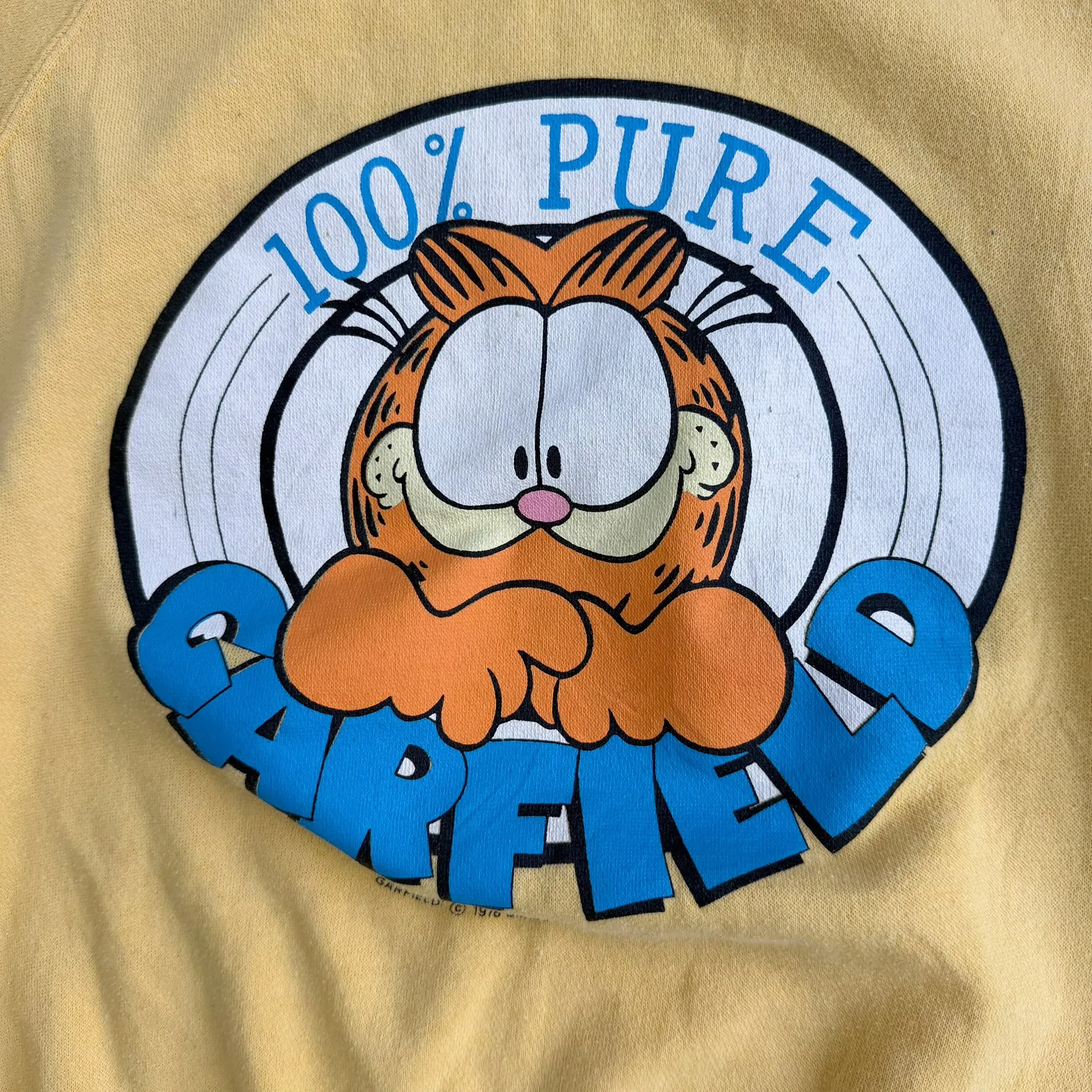 F- Vintage '78 Garfield 100% Pure Graphic Crewneck - M sold by HG Vintage product image thumbnail 2