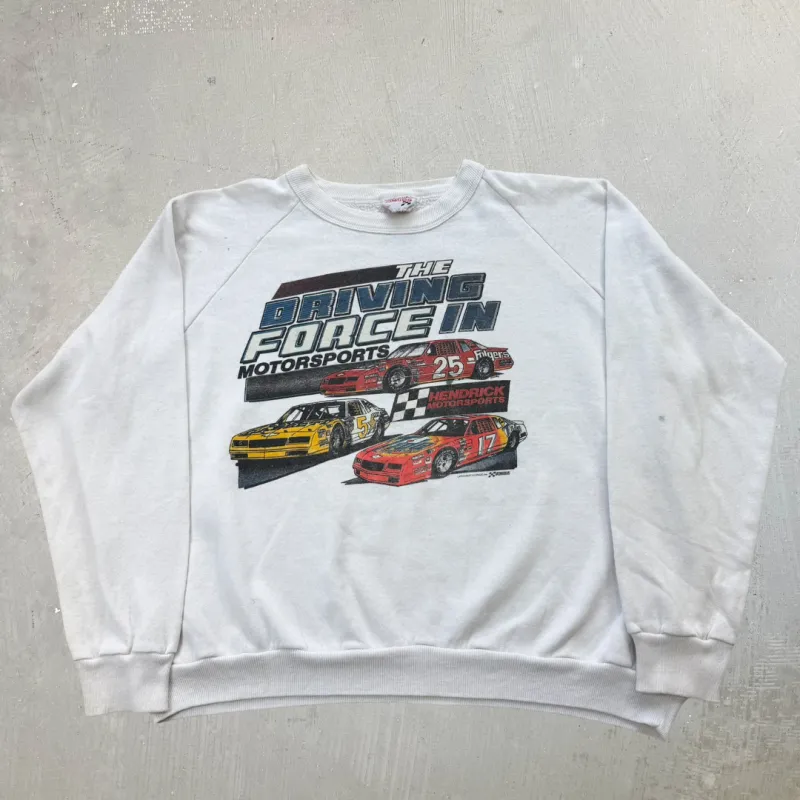 F- Vintage Nascar Hendricks Motorsports Car Crewneck - XL sold by HG Vintage