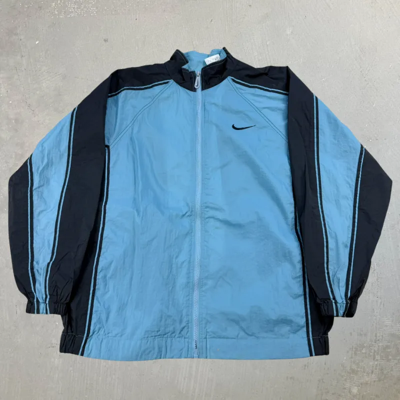 F- Vintage 90s Nike Lightweight Zip Up Jacket - XL made by HG Vintage