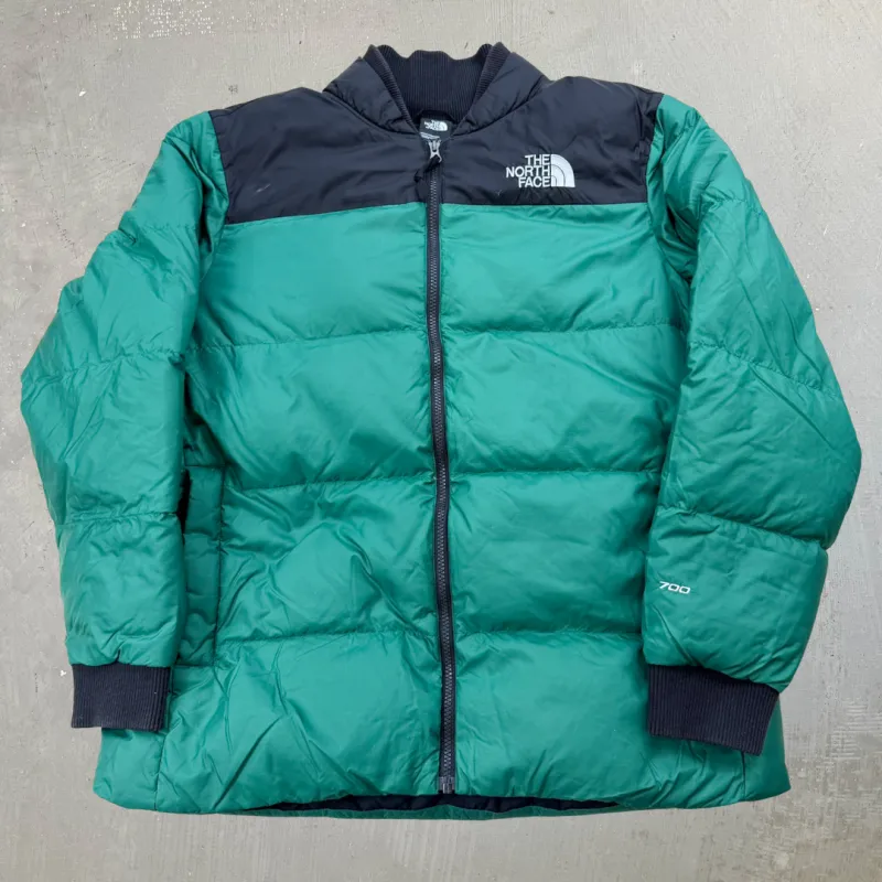 F- The North Face Nuptse Zip Up Puffer Winter Jacket - L sold by HG Vintage