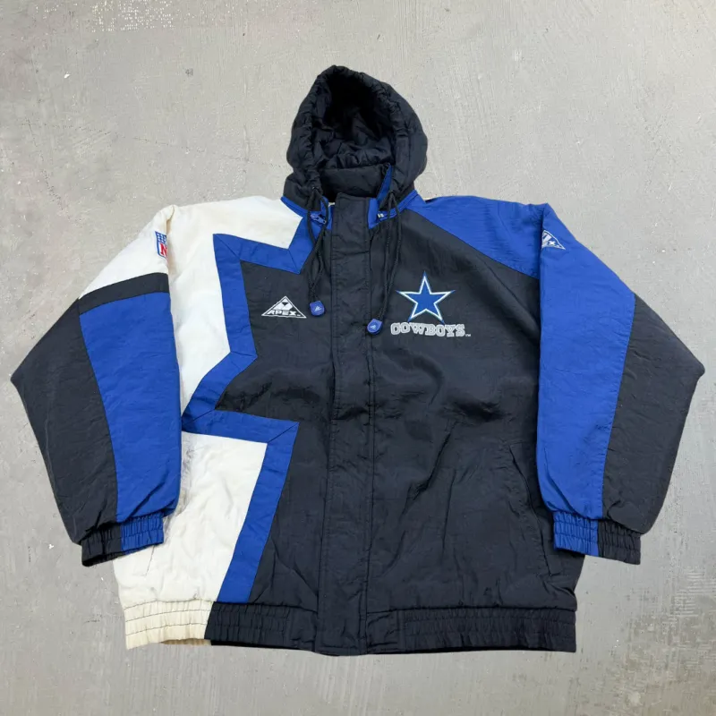 F- Vintage Dallas Cowboys NFL Apex One Winter Jacket - L sold by HG Vintage