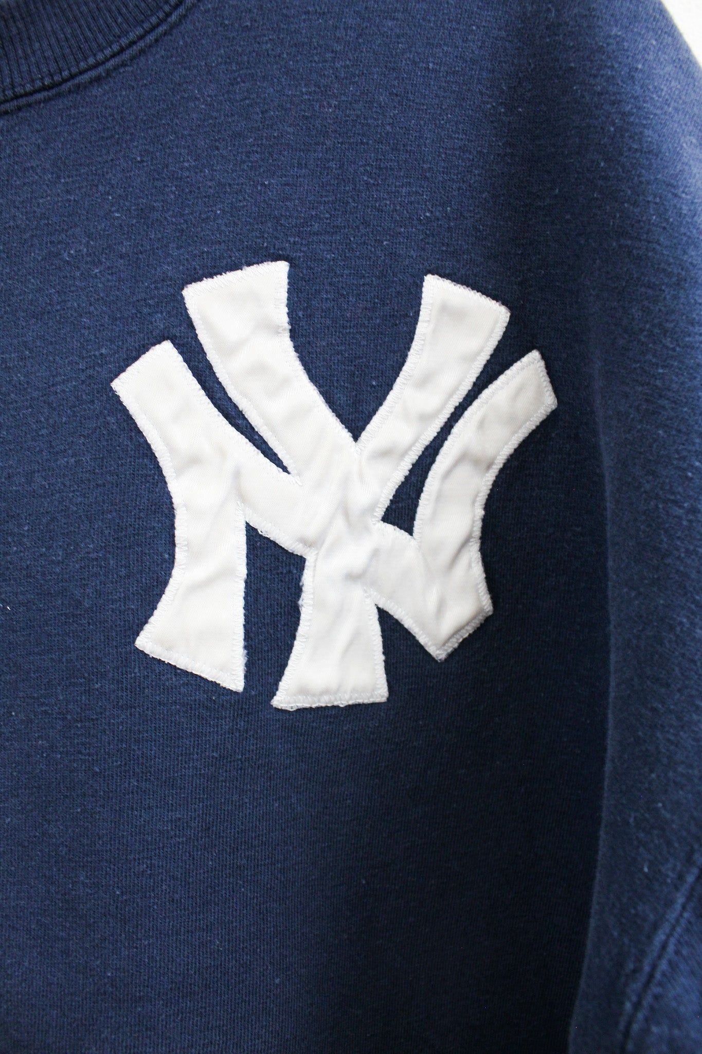 Vintage MLB New York Yankees Embroidered Logo Crewneck sold by HG Vintage product image thumbnail 2