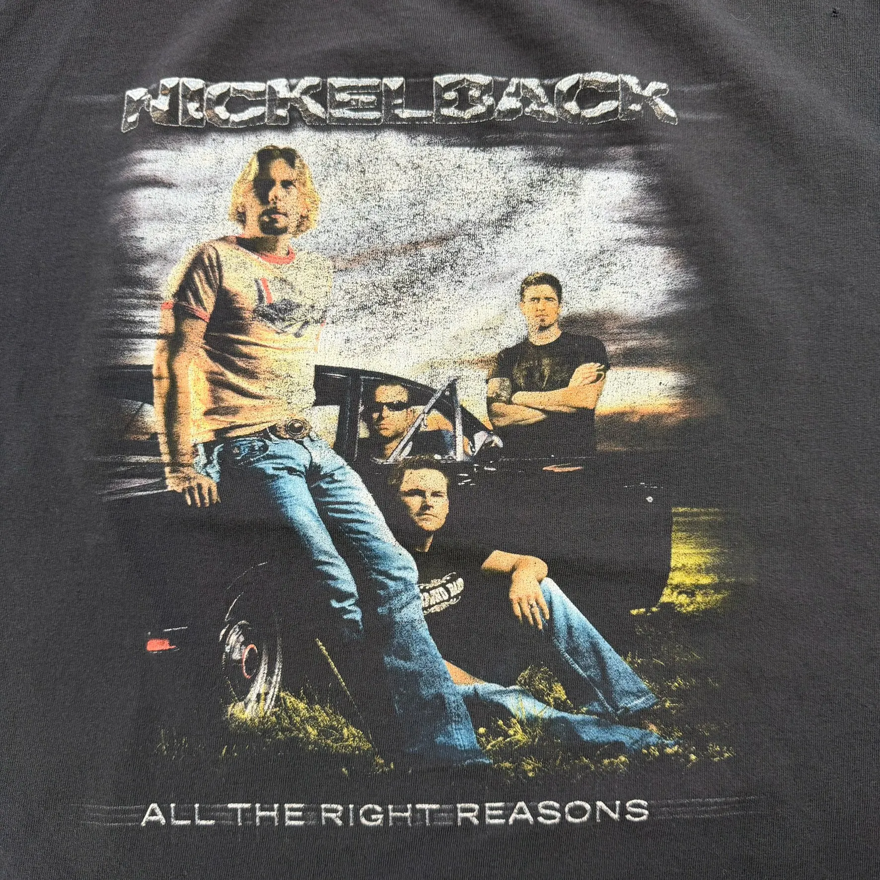 J- Vintage '05 Nickelback All The Right Reasons Tour Picture Tee - XL sold by HG Vintage product image thumbnail 2