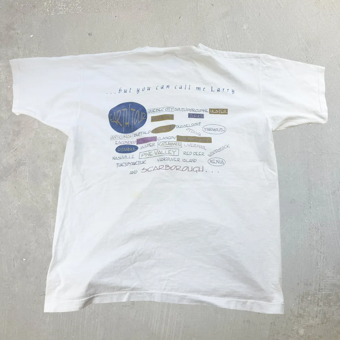 J- Vintage Lawrence Gowan Earth Tour Single Stitch Tee - XL sold by HG Vintage product image thumbnail 3